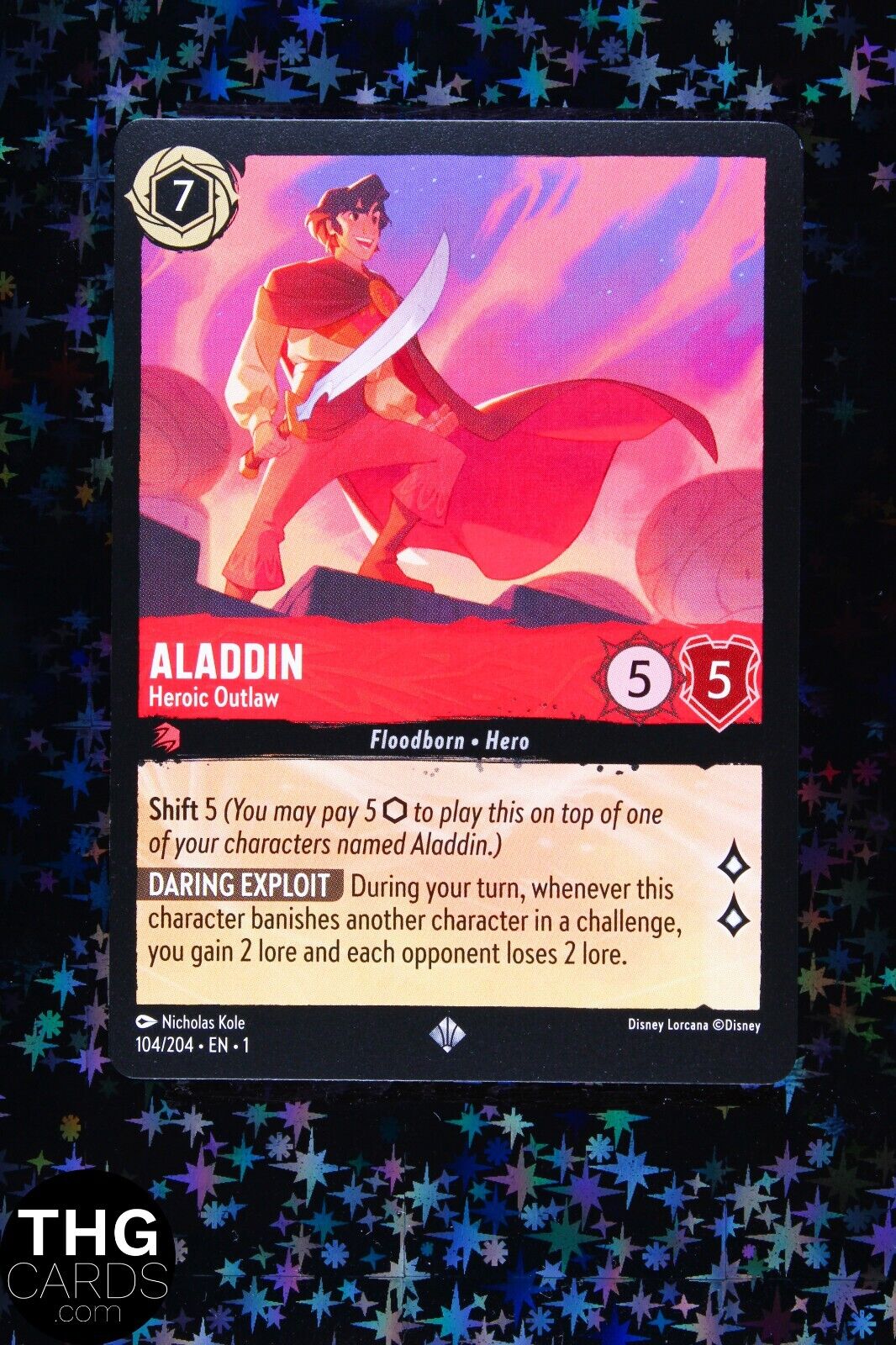 Cards deals from Aladdin rare