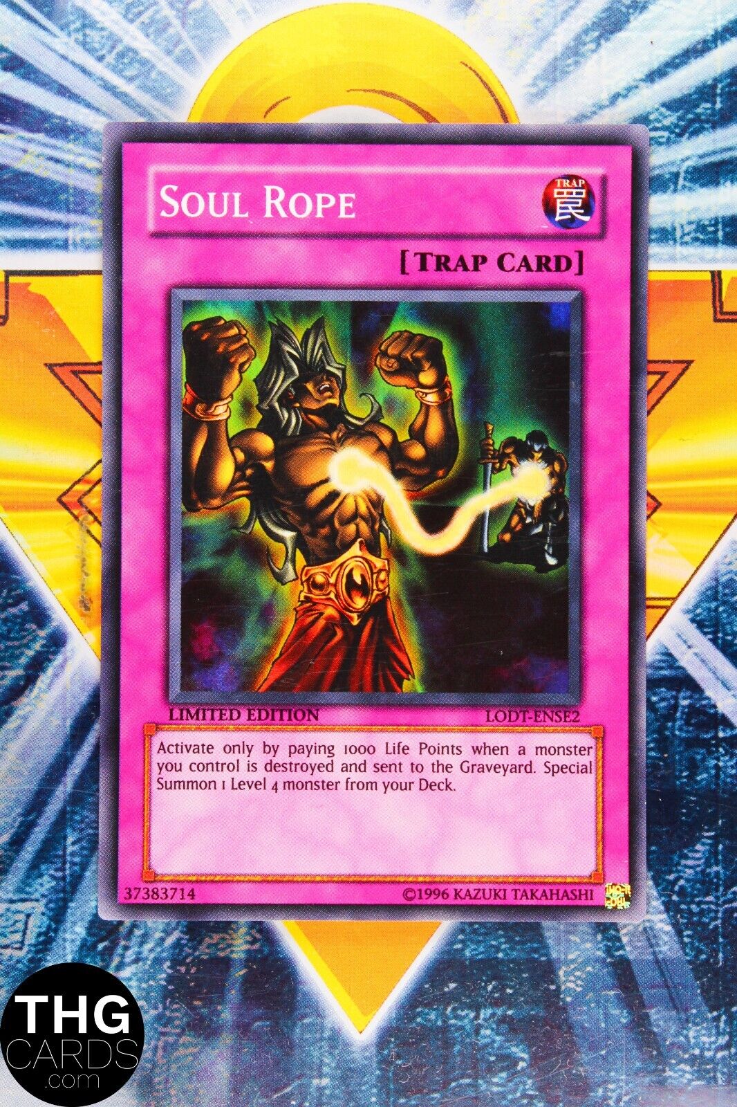 Soul Rope LODT-ENSE2 Super Rare Yugioh Card