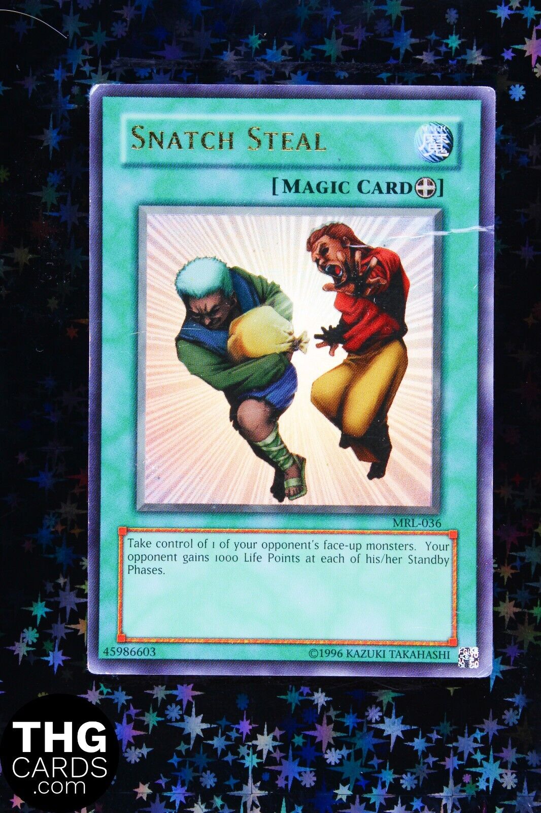 Snatch Steal MRL-036 Ultra Rare Yugioh Card