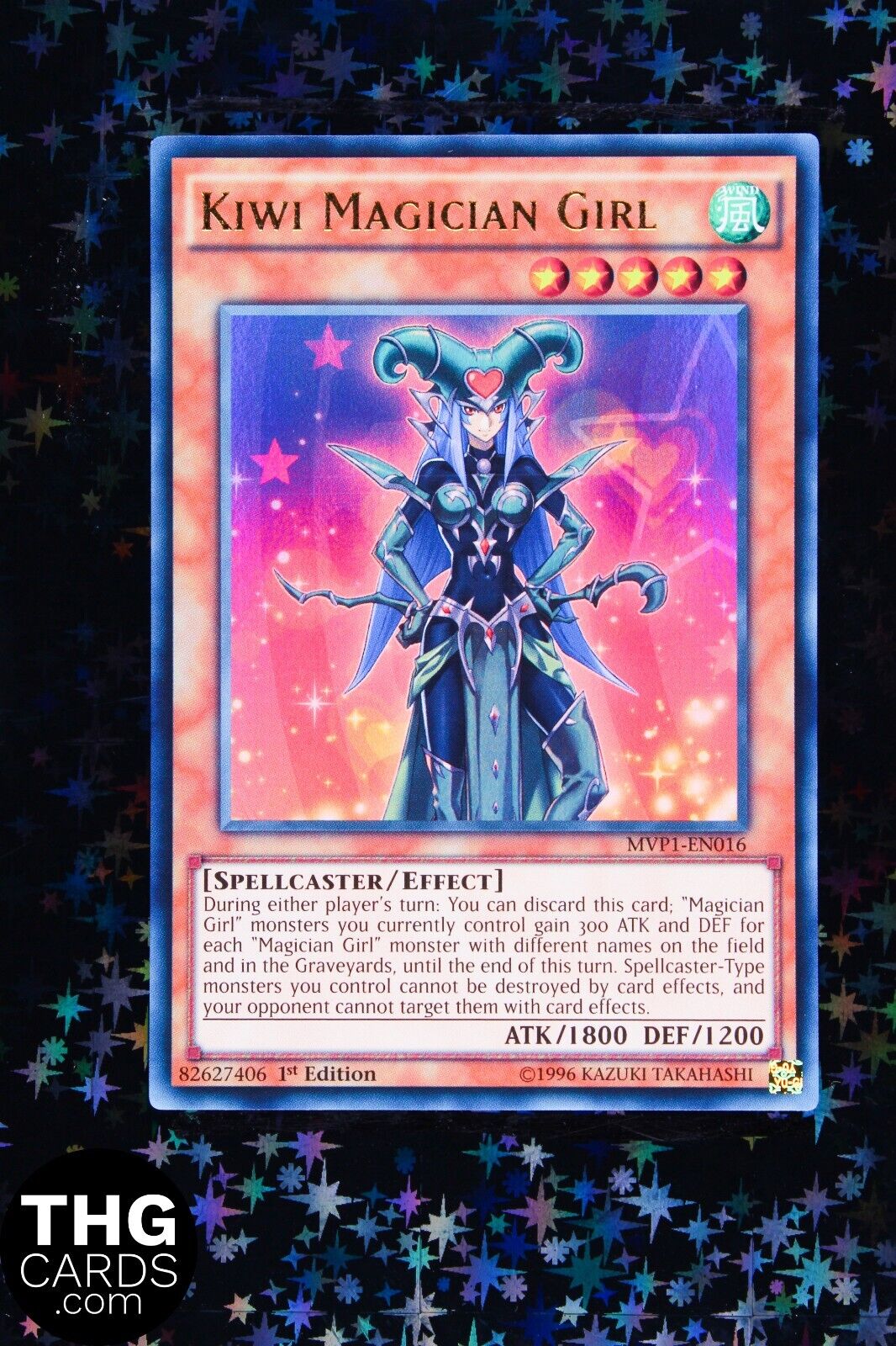 Kiwi Magician Girl MVP1-EN016 1st Edition Ultra Rare Yugioh Card