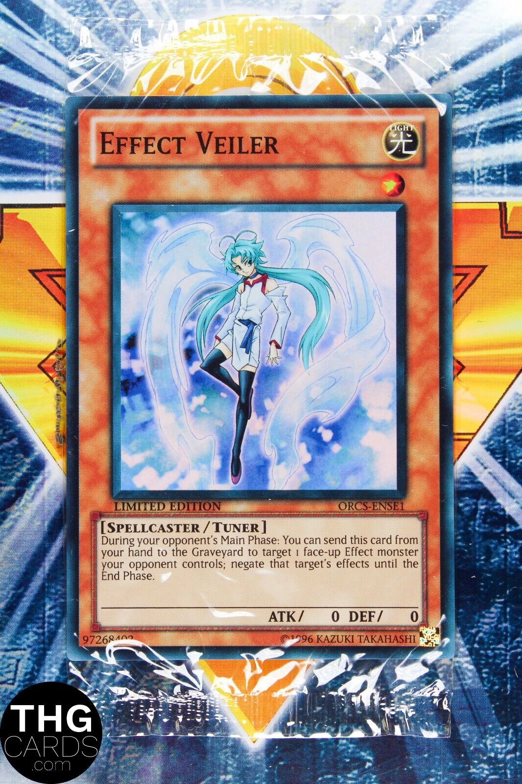 Effect Veiler ORCS-ENSE1 Limited Edition Super Rare Yugioh Card SEALED