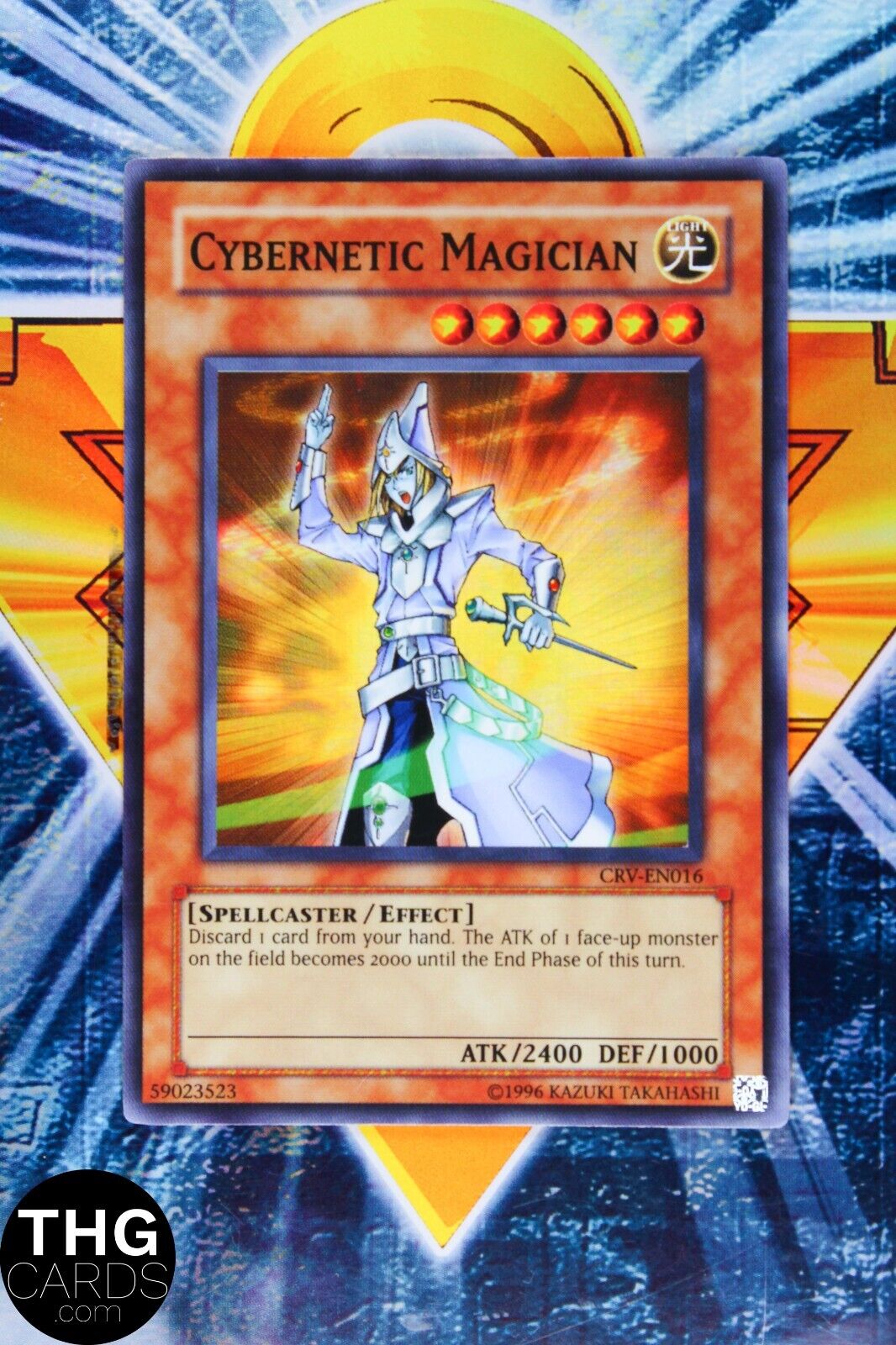 Cybernetic Magician CRV-EN016 Super Rare Yugioh Card