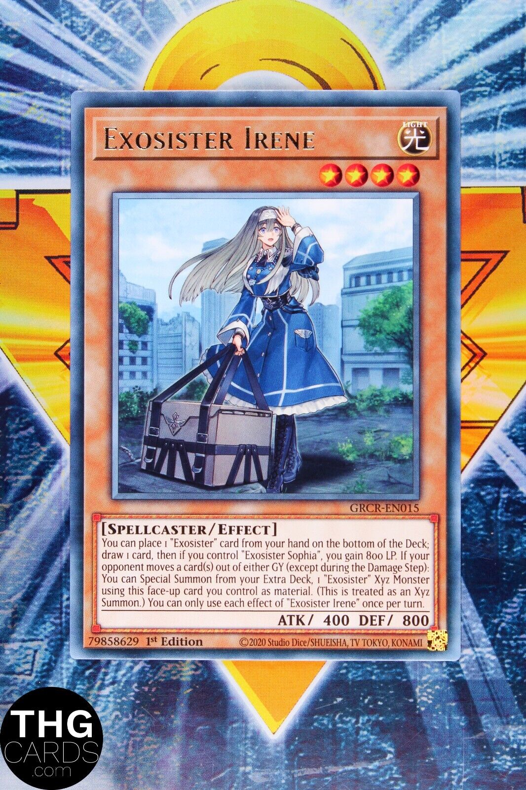 Exosister Irene GRCR-EN015 1st Edition Rare Yugioh Card Playset