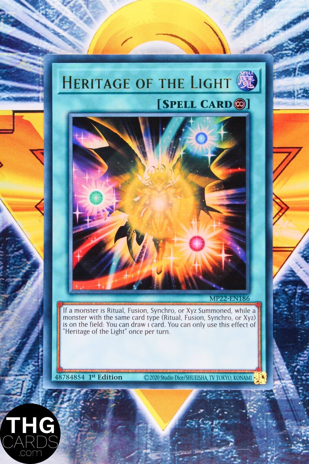 Heritage of the Light MP22-EN186 1st Edition Ultra Rare Yugioh Card Playset