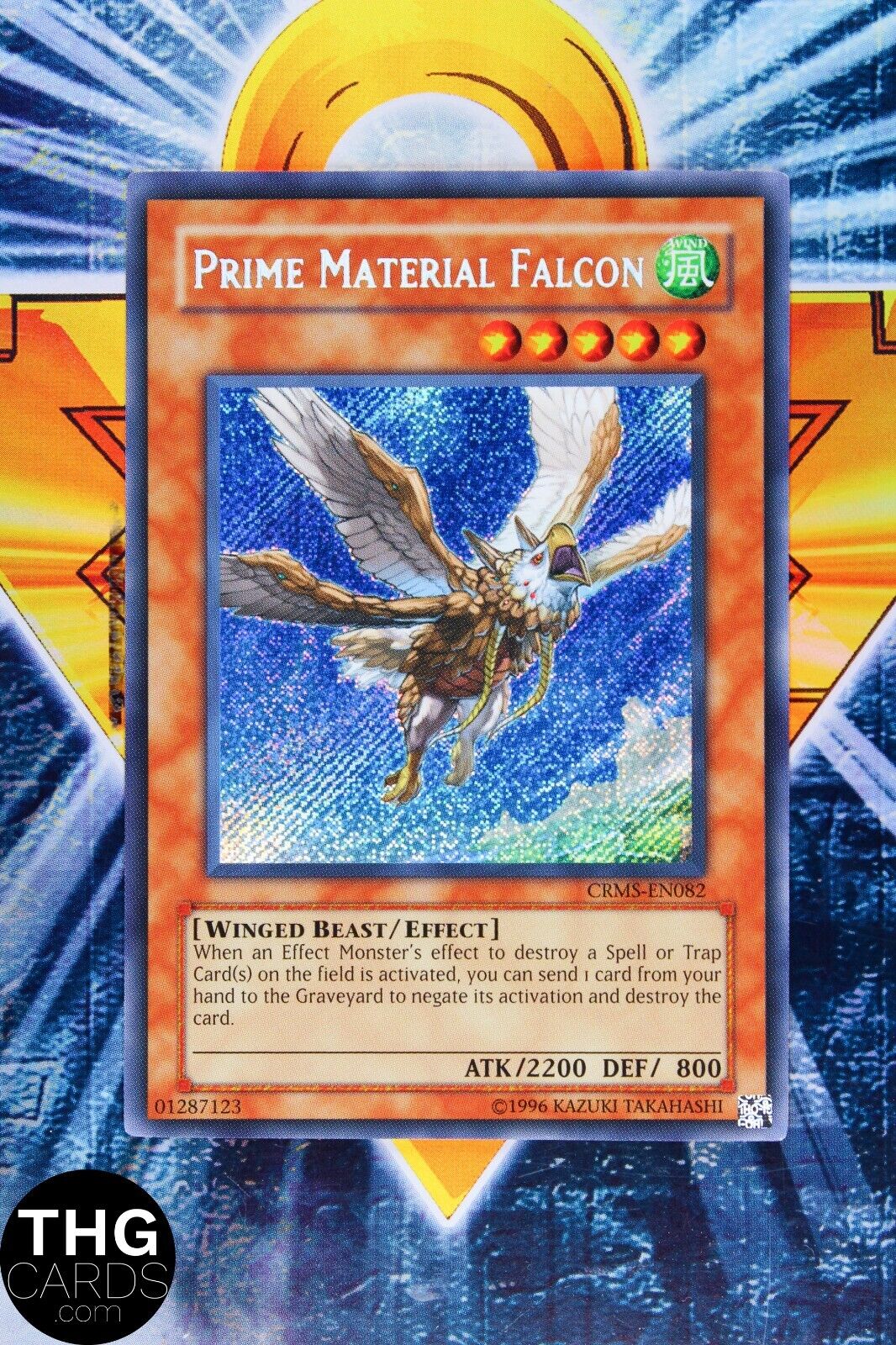 Prime Material Falcon CRMS-EN082 Secret Rare Yugioh Card