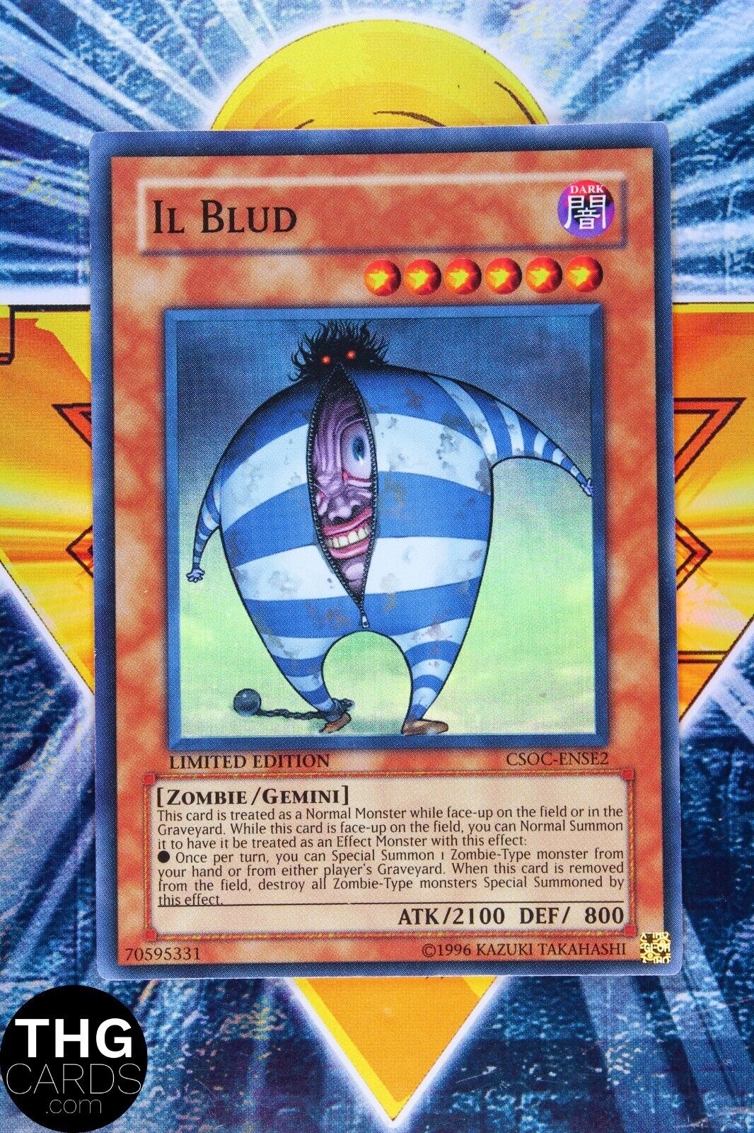 Il Blud CSOC-ENSE2 Super Rare Yugioh Card