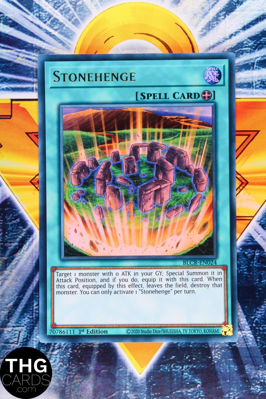 Stonehenge BLCR-EN024 1st Ultra Rare Yugioh Card Playset
