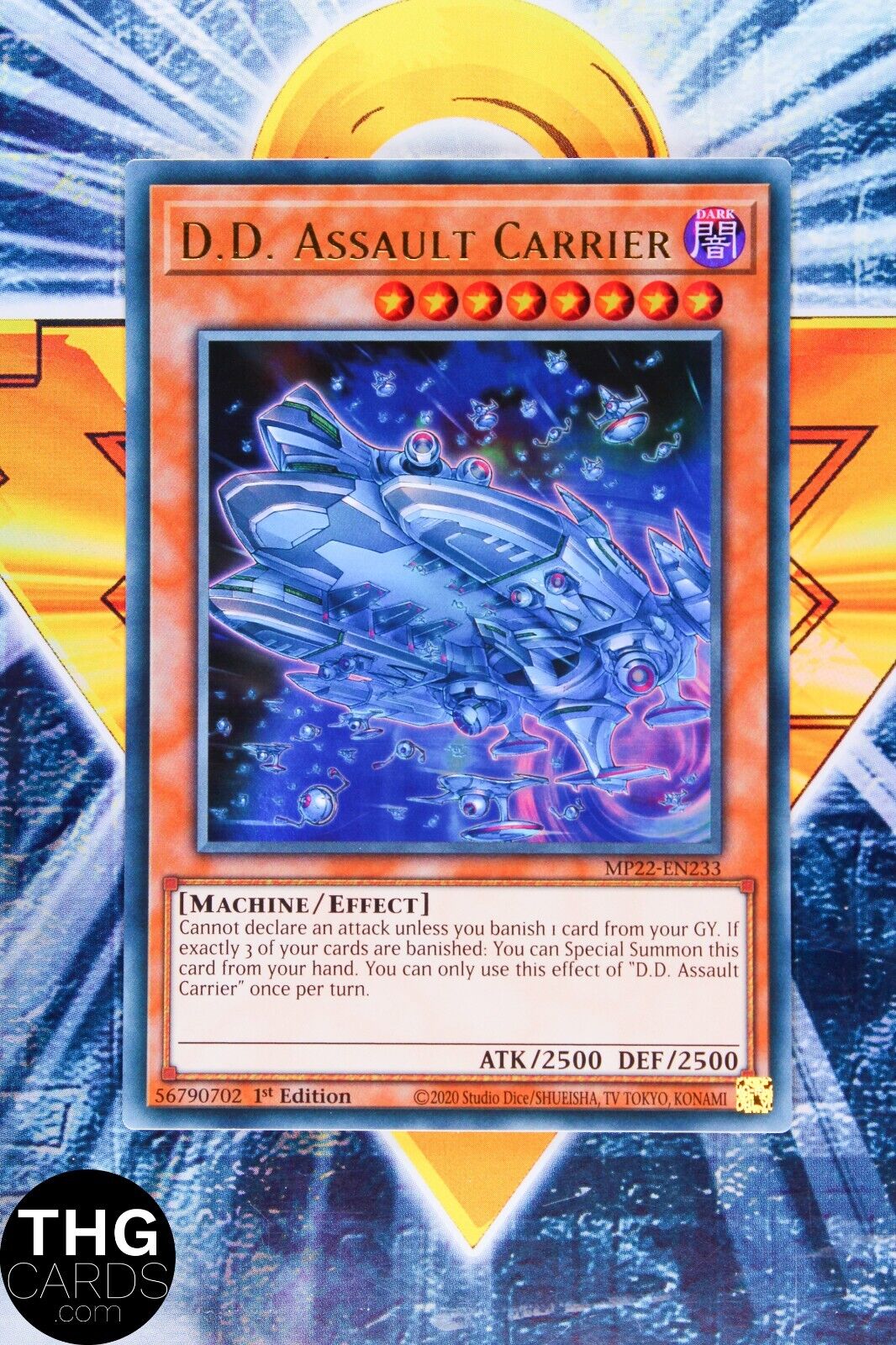 D.D. Assault Carrier MP22-EN233 1st Edition Ultra Rare Yugioh Card Playset