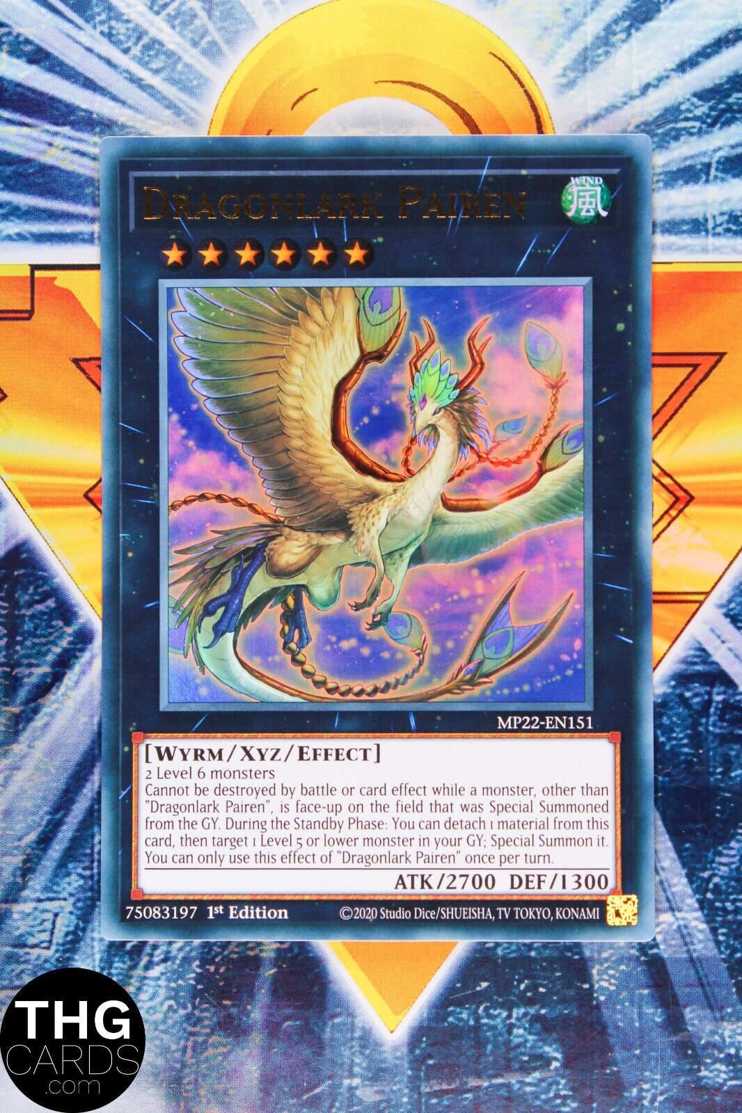Dragonlark Pairen MP22-EN151 1st Edition Ultra Rare Yugioh Card Playset