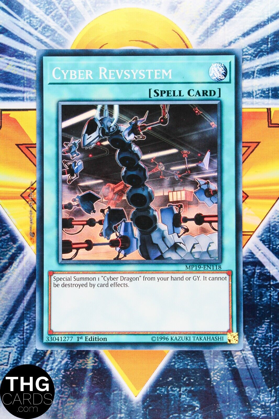Cyber Revsystem MP19-EN118 1st Edition Super Rare Yugioh Card