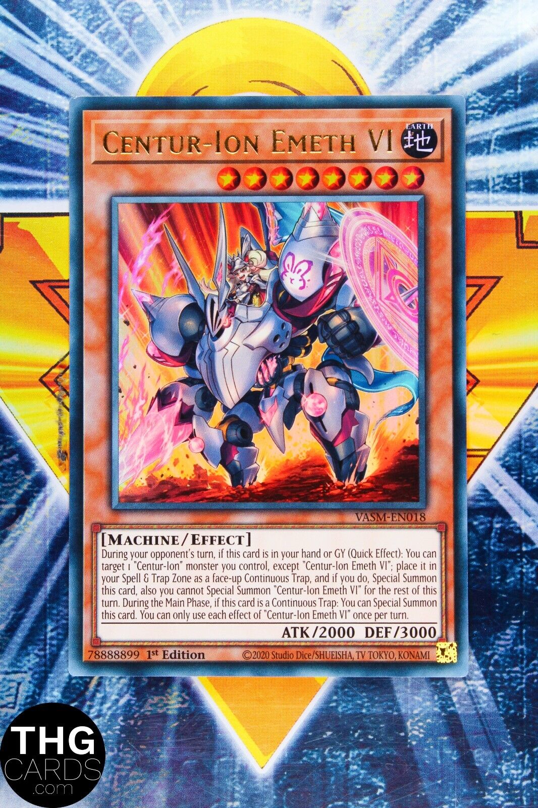 Centur-Ion Emeth VI VASM-EN018 1st Edition Ultra Rare Yugioh Card