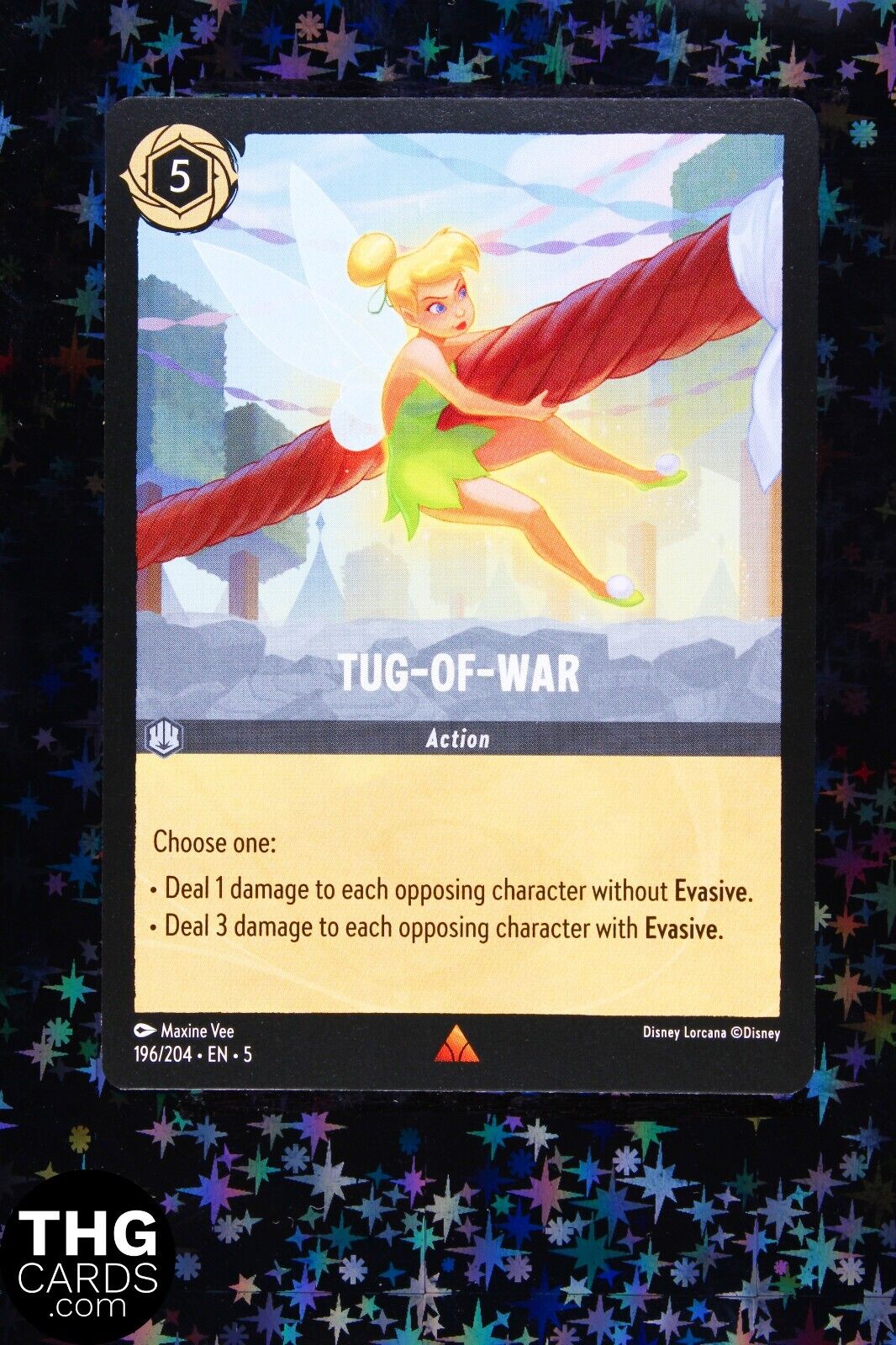 Tug-of-War 196/204 Rare Lorcana Card EN 5