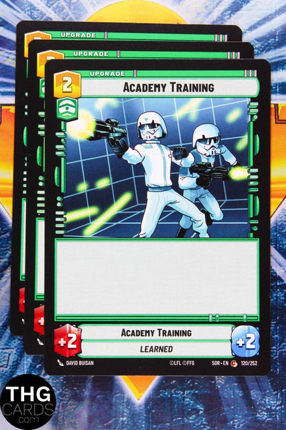 Academy Training 120/252 Common Star Wars Unlimited Card Playset