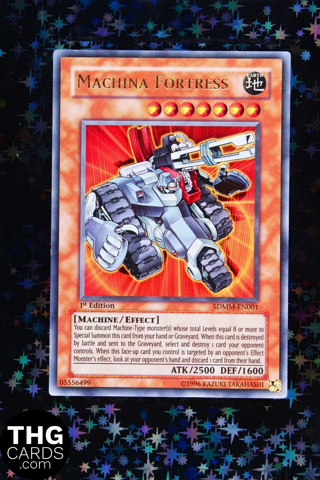 Machina Fortress SDMM-EN001 1st Edition Ultra Rare Yugioh Card