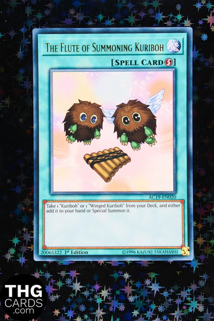 The Flute Of Summoning Kuriboh AC19-EN020 1st Edition Ultra Rare Yugioh Card