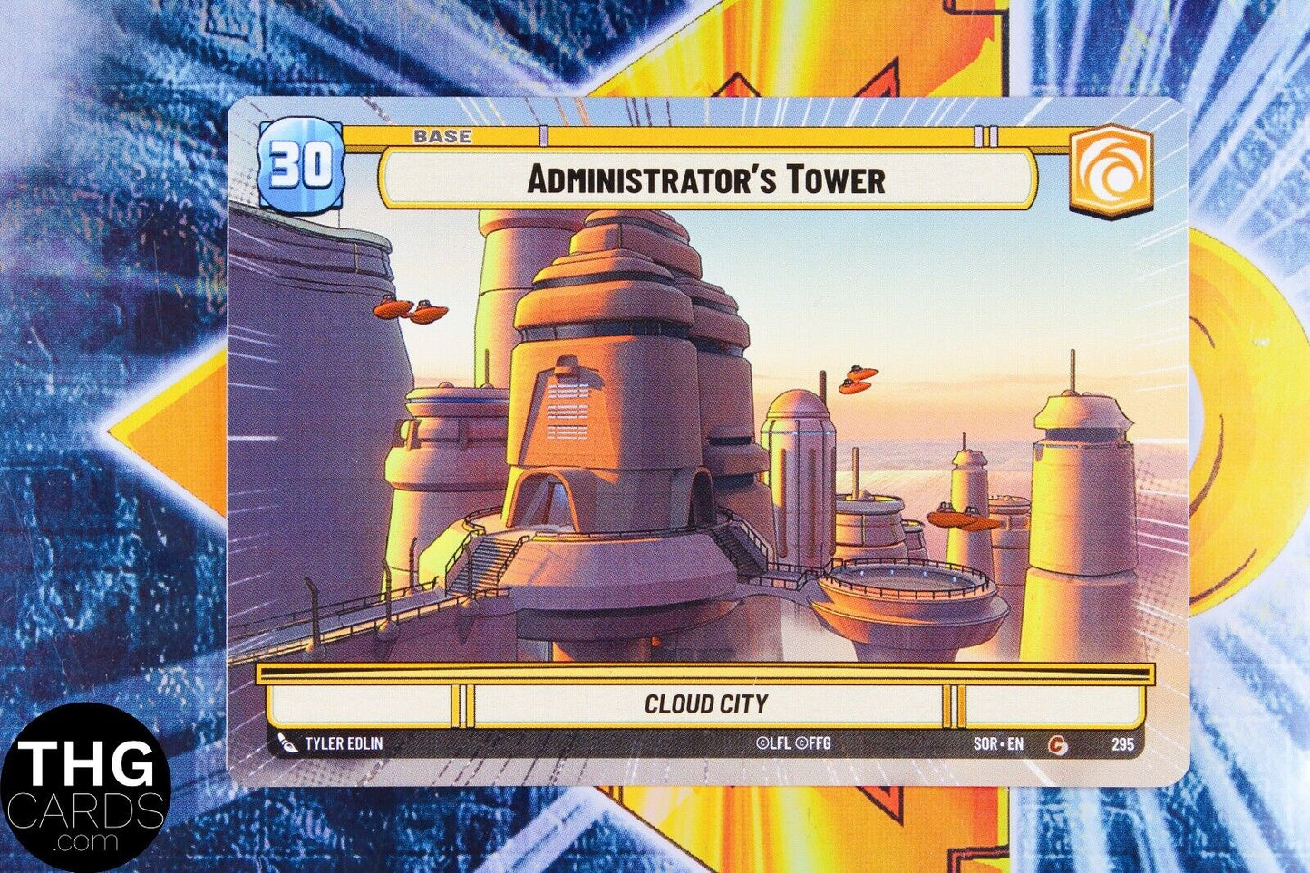 Administrator's Tower / EXP 295 Common Hyperspace Star Wars Unlimited Card