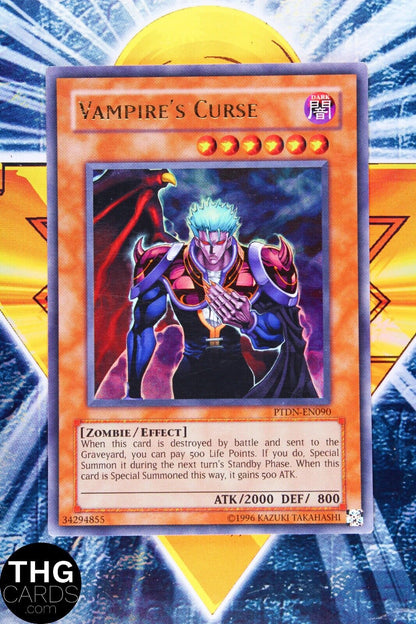 Vampire's Curse PTDN-EN090 Ultra Rare Yugioh Card