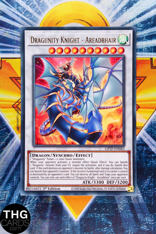 Dragunity Knight - Areadbhair GFTP-EN043 1st Edition Ultra Rare Yugioh