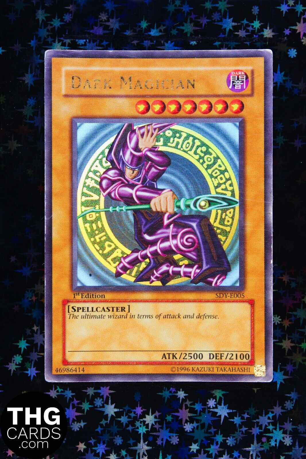 Dark Magician SDY-E005 1st Edition Ultra Rare Yugioh Card