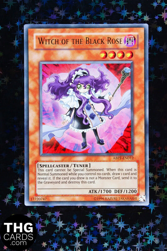 Witch of the Black Rose ABPF-EN012 Ultra Rare Yugioh Card