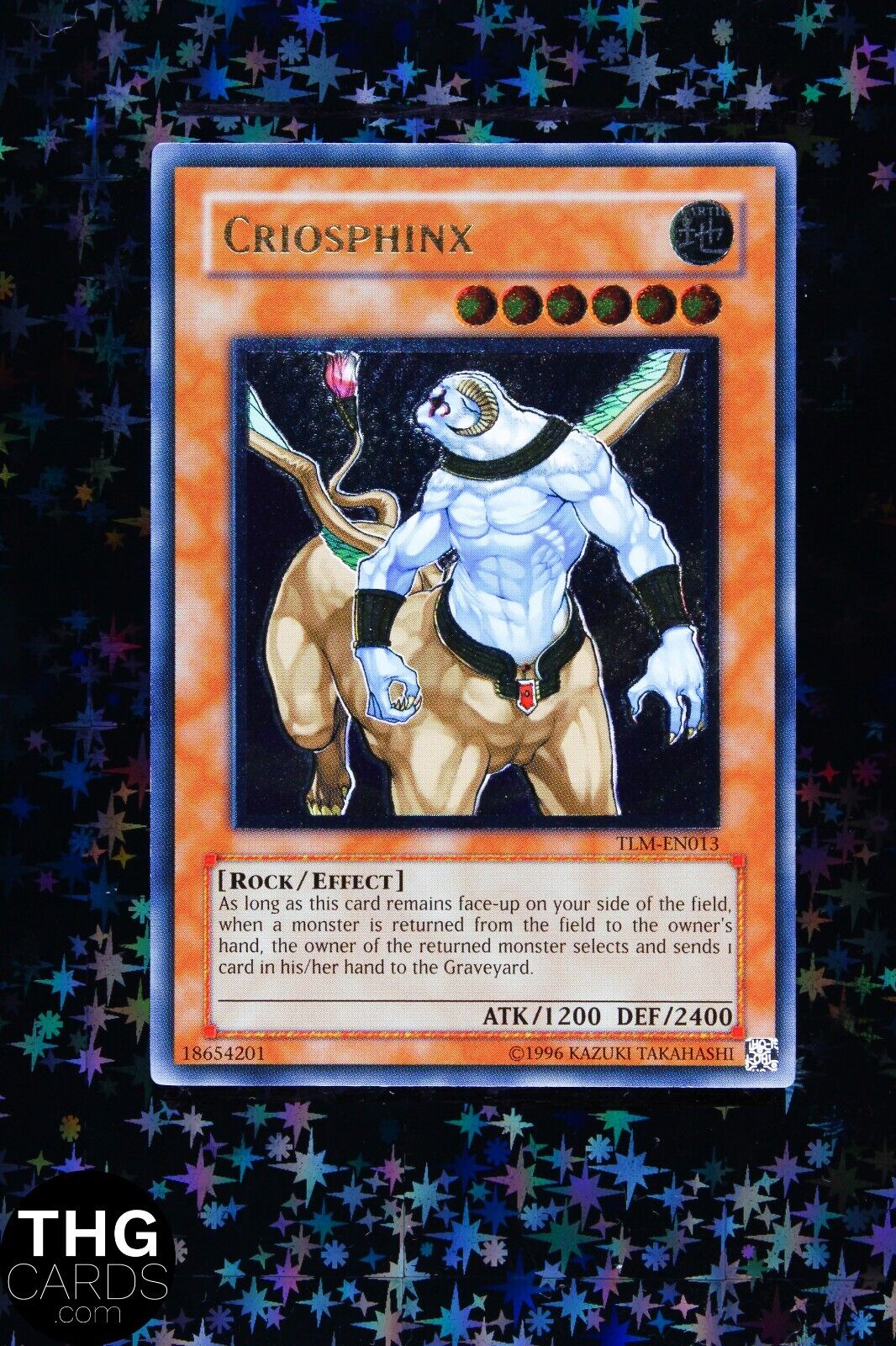 Criosphinx TLM-EN013 Ultimate Rare Yugioh Card