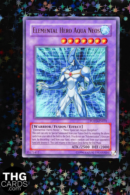 Elemental Hero Aqua Neos POTD-EN031 Ultra Rare Yugioh Card