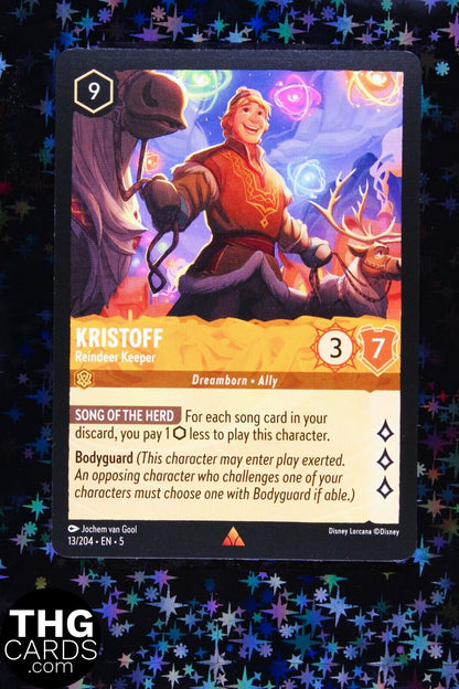 Kristoff, Reindeer Keeper 13/204 Rare Lorcana Card EN 5