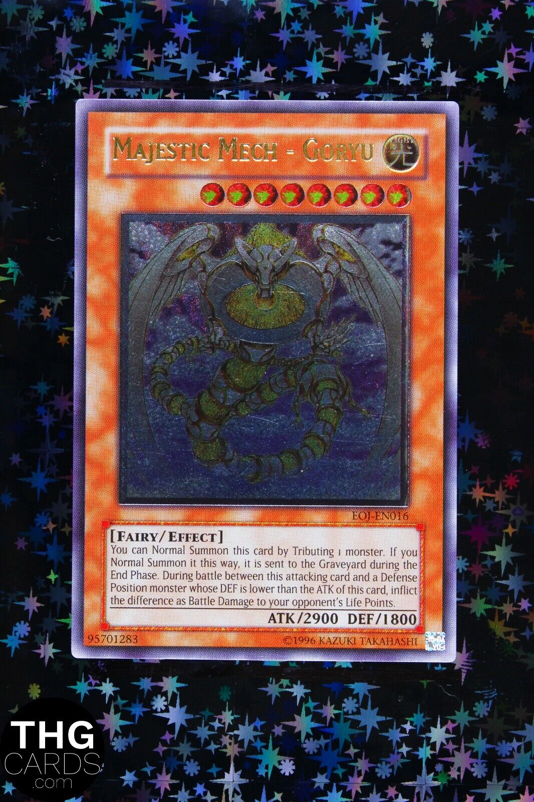 Majestic Mech - Goryu EOJ-EN016 Ultimate Rare Yugioh Card