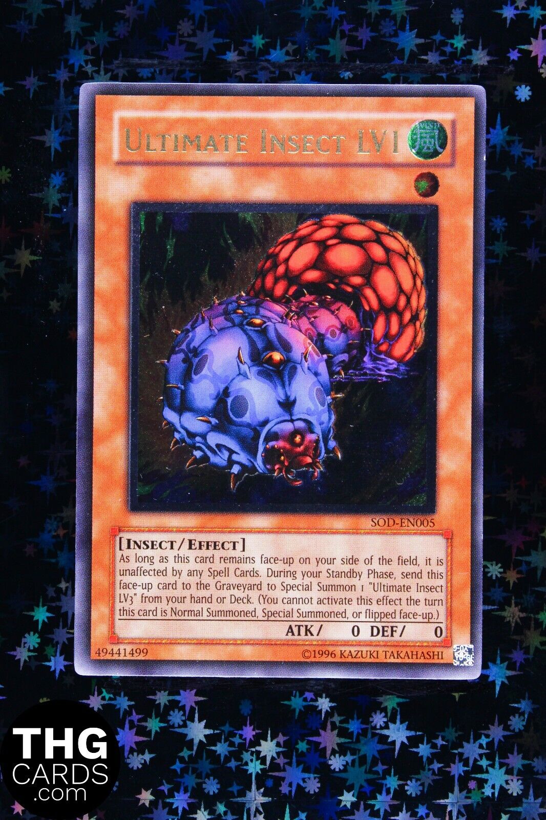 Ultimate Insect LV1 SOD-EN005 Ultimate Rare Yugioh Card