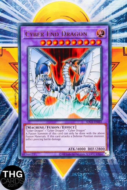 Cyber End Dragon SDCS-EN041 1st Edition Ultra Rare Yugioh Card