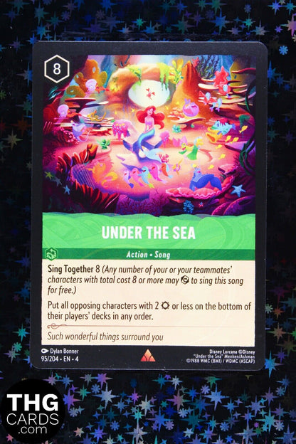 Under the Sea 95/204 Rare Lorcana Card EN4