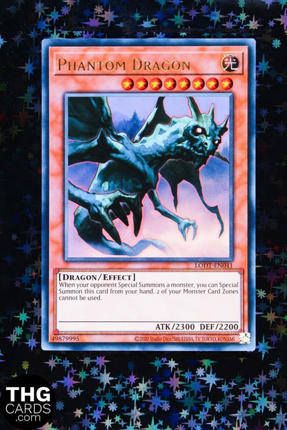 Phantom Dragon LODT-EN041 Ultra Rare Yugioh Card 2024 Reprint