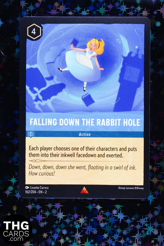 Falling Down the Rabbit Hole 162/204 Rare Lorcana Card EN 2