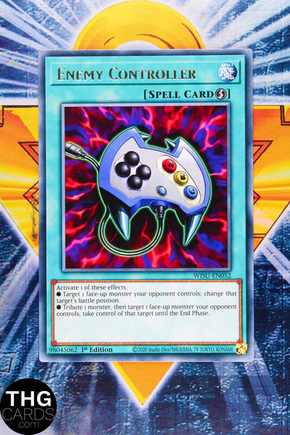 Enemy Controller WISU-EN052 1st Edition Rare Yugioh Card Playset