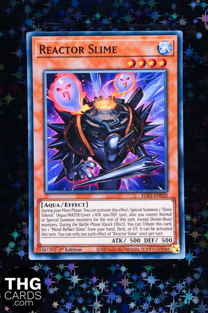 Reactor Slime EGS1-EN020 1st Edition Super Rare Yugioh Card