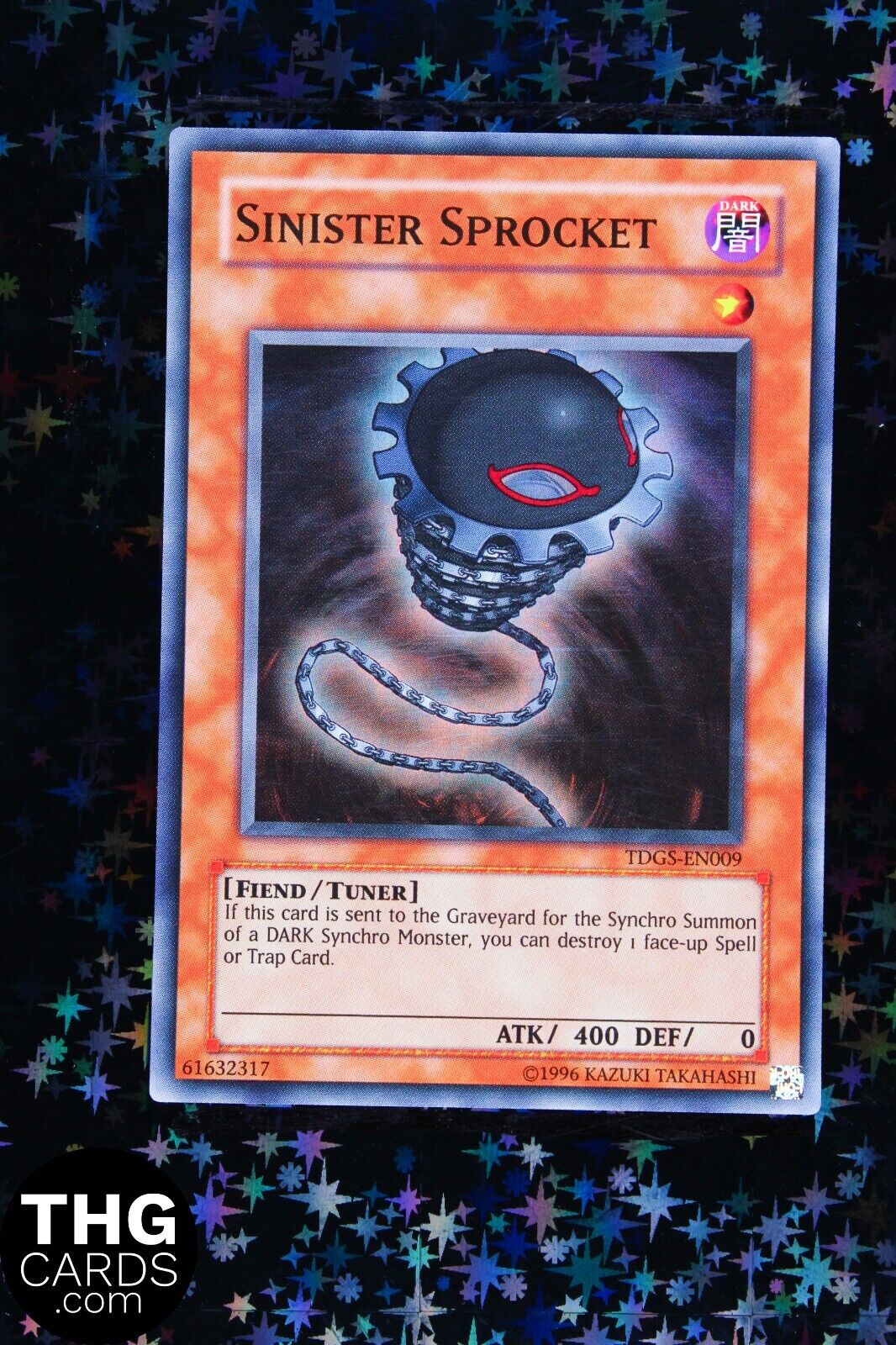 Sinister Sprocket TDGS-EN009 Super Rare Yugioh Card