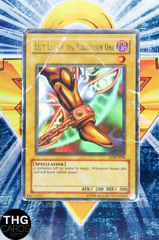 Left Leg of the Forbidden One LOB-E098 Ultra Rare Yugioh Card 2