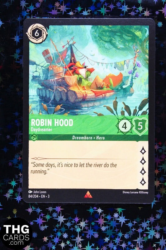 Robin Hood, Daydreamer 84/204 Rare Lorcana Card EN3