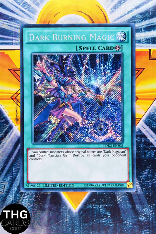 Dark Burning Magic LDK2-ENS05 Secret Rare Yugioh Card