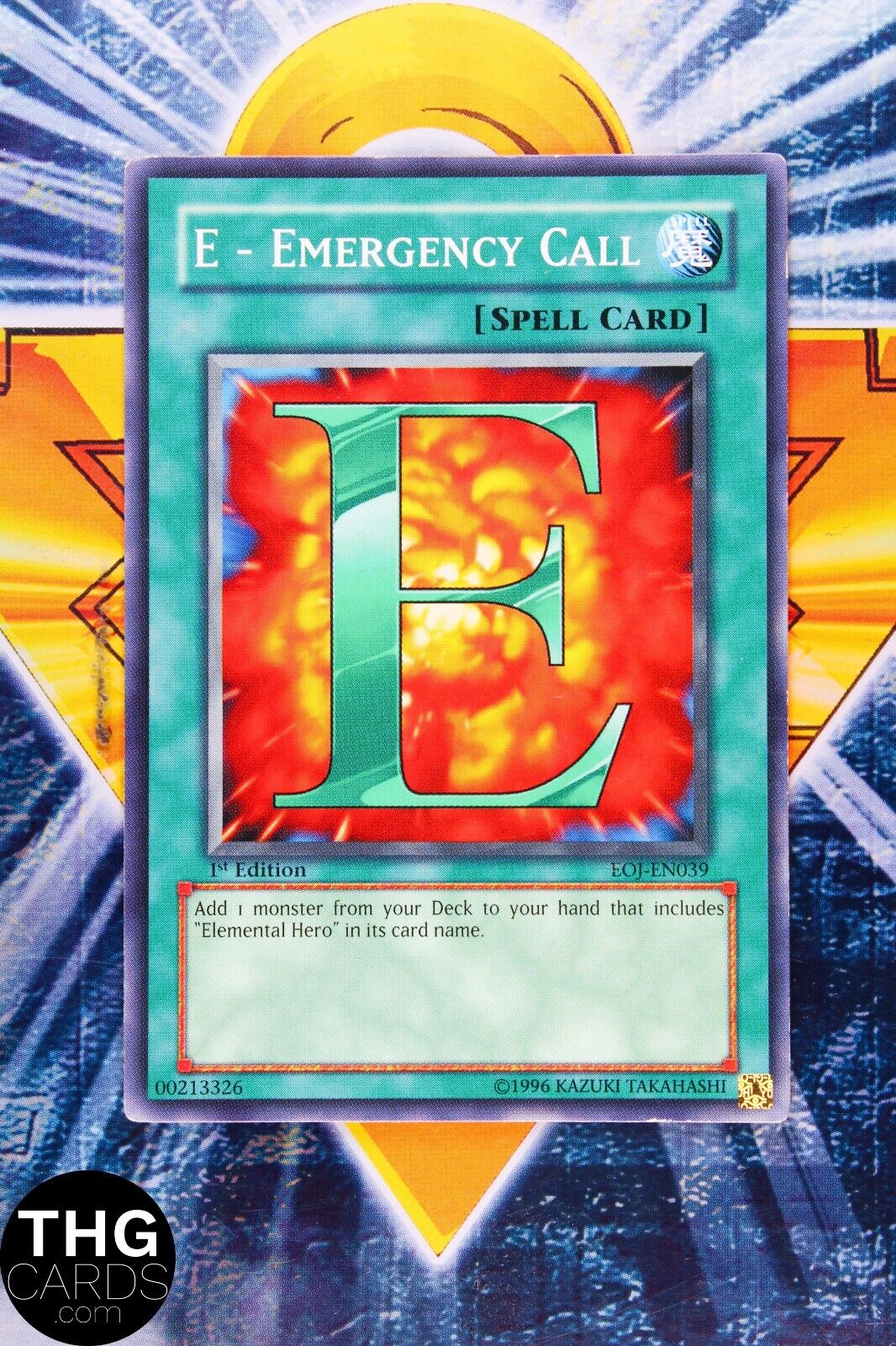 E - Emergency Call EOJ-EN039 1st Edition Common Yugioh Card