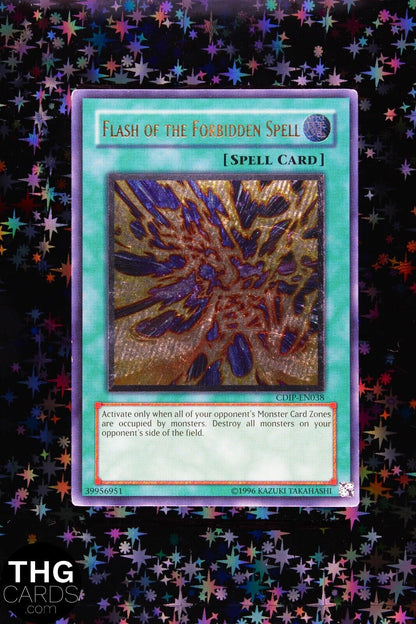 Flash Of The Forbidden CDIP-EN038 Ultimate Rare Yugioh Card