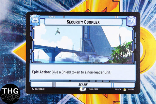 Security Complex 019/252 Rare Star Wars Unlimited Card