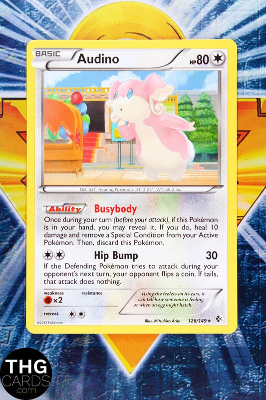 Audino 126/149 Rare Boundaries Crossed Pokemon Card