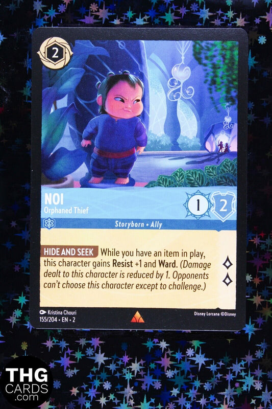 Noi, Orphaned Thief 155/204 Rare Lorcana Card EN 2