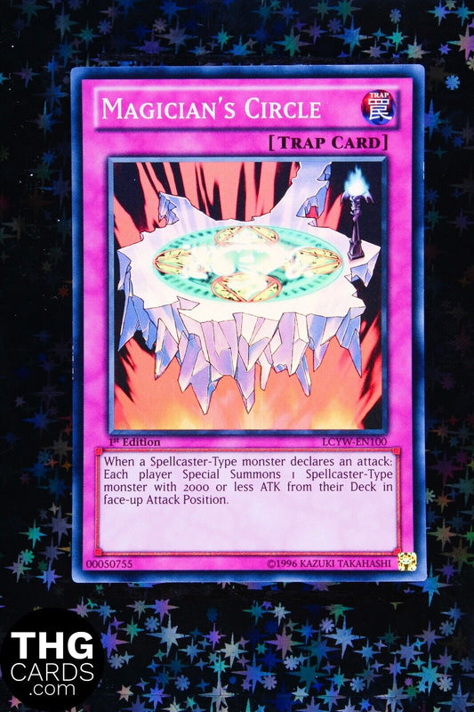 Magician's Circle LCYW-EN100 1st Edition Super Rare Yugioh Card