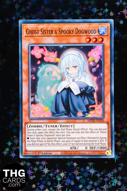 Ghost Sister & Spooky Dogwood MP22-EN259 1st Ed Super Rare Yugioh Card Playset