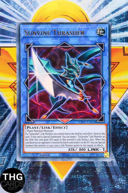 Sunvine Thrasher GFTP-EN024 1st Edition Ultra Rare Yugioh Card