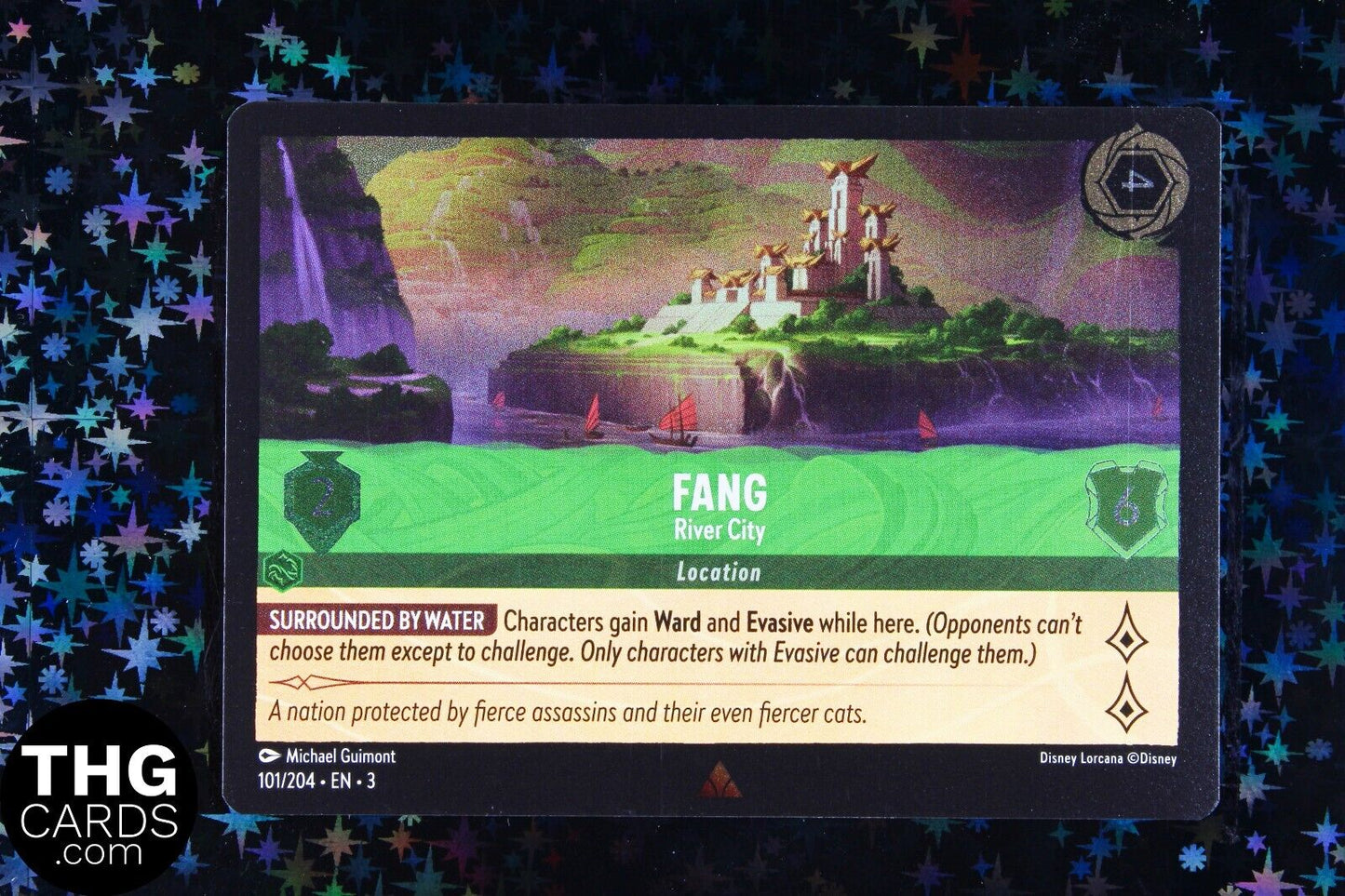 Fang, River City 101/204 Rare Foil Lorcana Card EN3