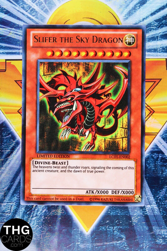 Slifer the Sky Dragon LC01-EN002 Ultra Rare 2010 Yugioh Card Limited Edition