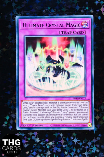 Ultimate Crystal Magic LDS1-EN117 1st Purple Ultra Rare Yugioh Card